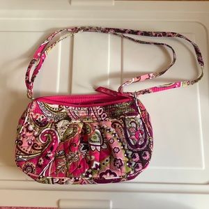 Very Bradley Very Berry Paisley Retired Print Purse